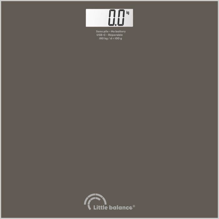 Bathroom scale - LITTLE BALANCE - SB3 - USB-C - Tonka