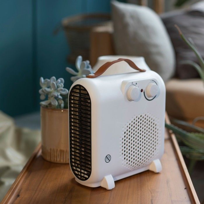 Fan Heater - LIVOO - DOM476 - 900–2000 W - 20 m² - Adjustable Thermostat - Overheat Protection - Vertical and Horizontal