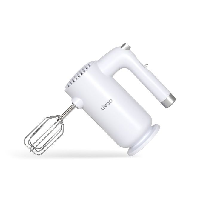 Electric mixer - LIVOO - 250 W - 5 speeds and turbo function - White