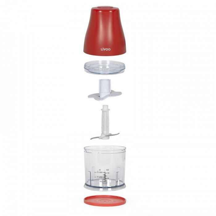 300 ml mincer - Livoo - DOP244R - Chili red