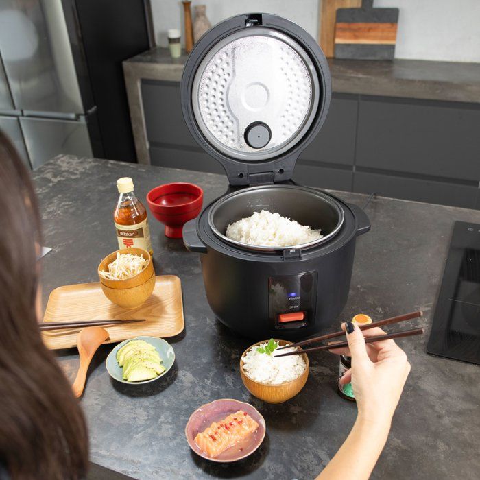 Rice Cooker  - LIVOO x Marmiton - DOC298 - 1.2 L - 400 W - Keep-warm function - Removable inner pot - Nonstick