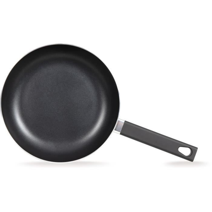 26 cm sauté pan - LIVOO - MEP153N - Non-stick, PFOA and PFOS free - Silicone handle - Suitable for all heat sources including induction