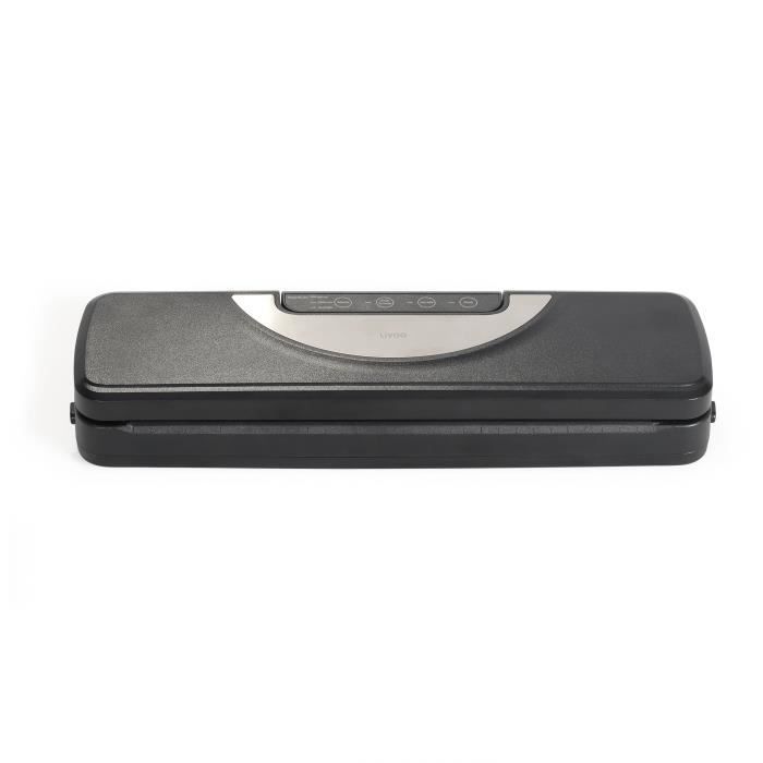 Vacuum Sealer - LIVOO - DOM504 - 110W - 2 functions - 3 modes depending on the food - Film roll included - Integrated cutter