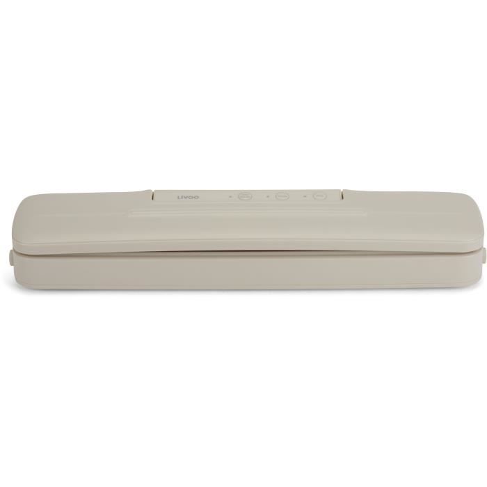 Vacuum Sealer - LIVOO - DOM503C - 80W - 2 functions - 28 cm x 3 m film roll included - Cutting blade