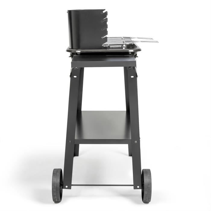 Charcoal barbecue - LIVOO - DOC328 - Stainless steel