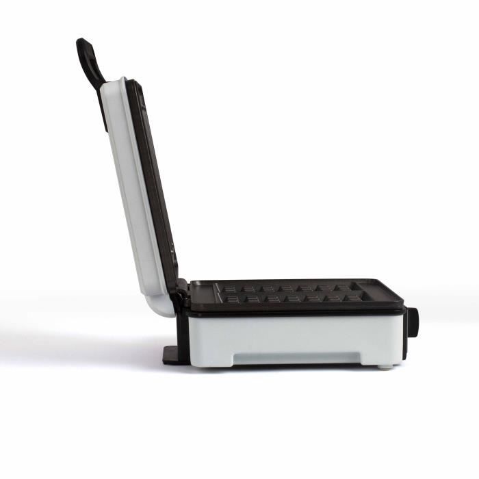Waffle iron with adjustable thermostat - LIVOO - DOP206 - 1200W - 2 waffles - Non-stick - Surface 14.5 x 17.5 cm - Indicator lights