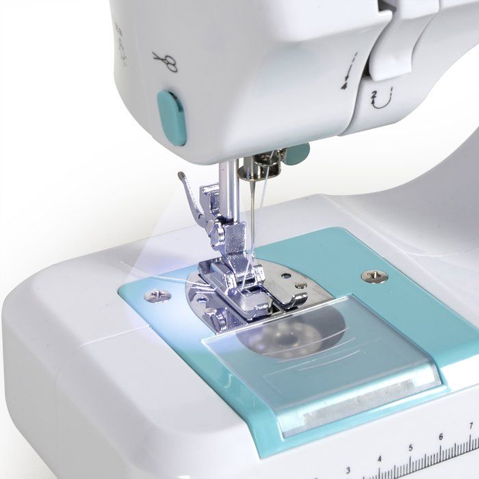 Portable Sewing Machine - LIVOO - DOM547B - 12 Stitches - Two Speeds - Automatic Threading