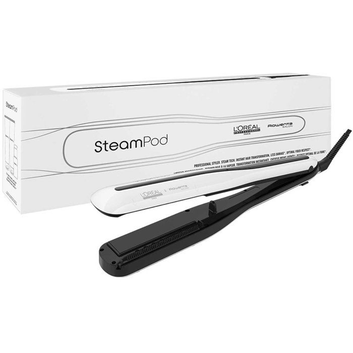 L OREAL STEAMPOD 3.0 - Steam hair straightener - New technology - White