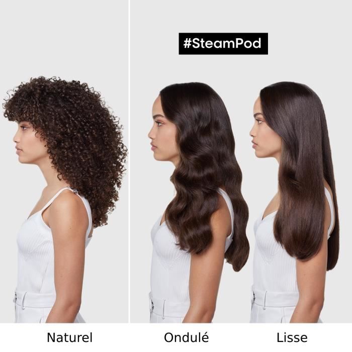 Steampod 4.0 - Steam straightener - High resistance ceramic plate - L'Oréal Professionnel Paris -