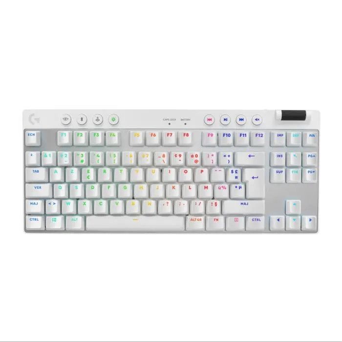 Logitech G PRO X TKL LIGHTSPEED Wireless Keyboard - White