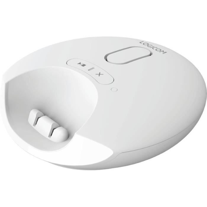 Cordless landline phone - LOGICOM - DECT ILOA 155T SOLO - White - With answering machine
