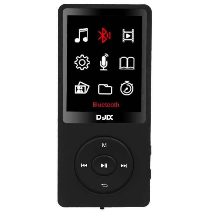 MP4 player - LOGICOM - M800 - 8GB - Bluetooth - 2.4'' - 300 mAh - USB-C