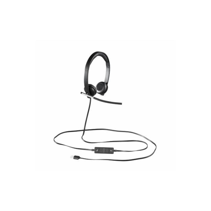 Logitech H650e USB stereo microphone headset