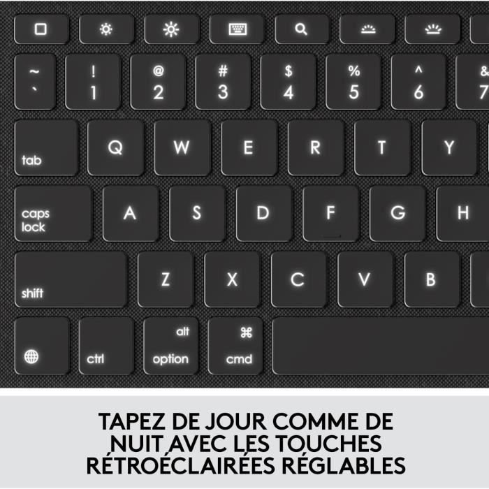 LOGITECH Keyboard Combo Touch IPAD Graphite