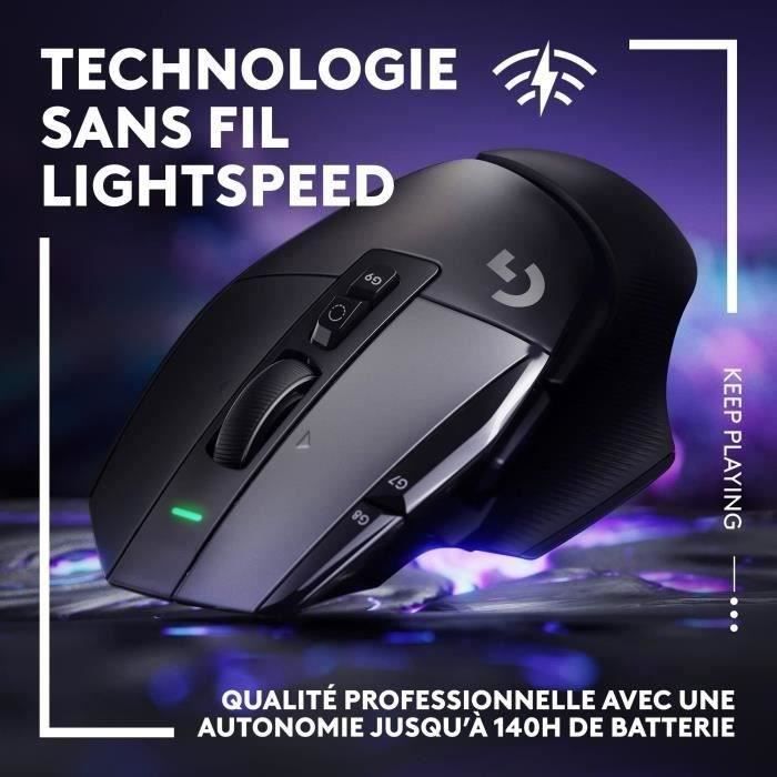Logitech G502 X LIGHTSPEED Wireless Gaming Mouse - Black