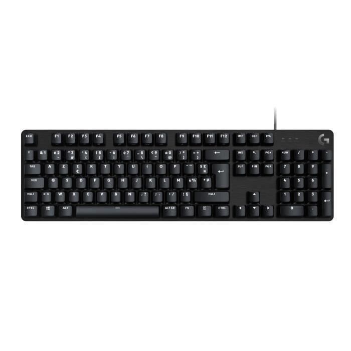 Logitech G - Mechanical gaming keyboard G413 is large - black aluminum