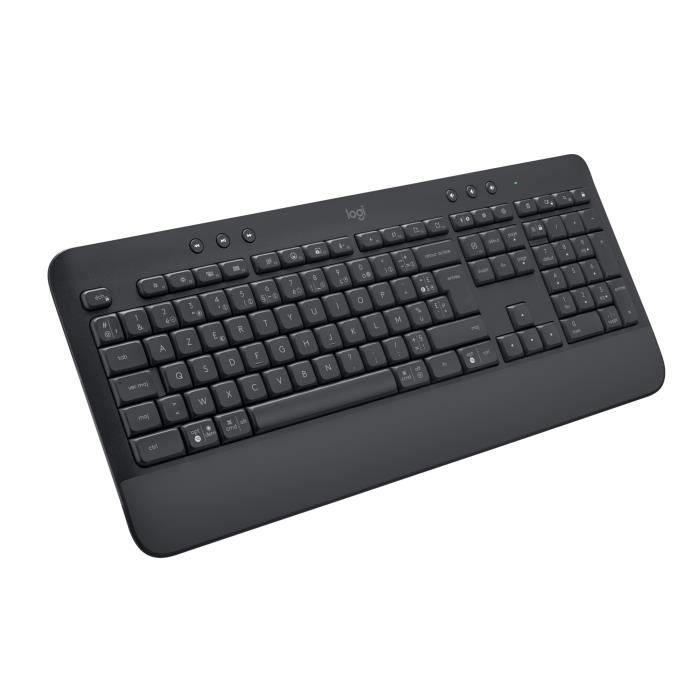Logitech - Wireless keyboard - Entremonomic Entremoire with T -heads -Signature K650 - Graphite