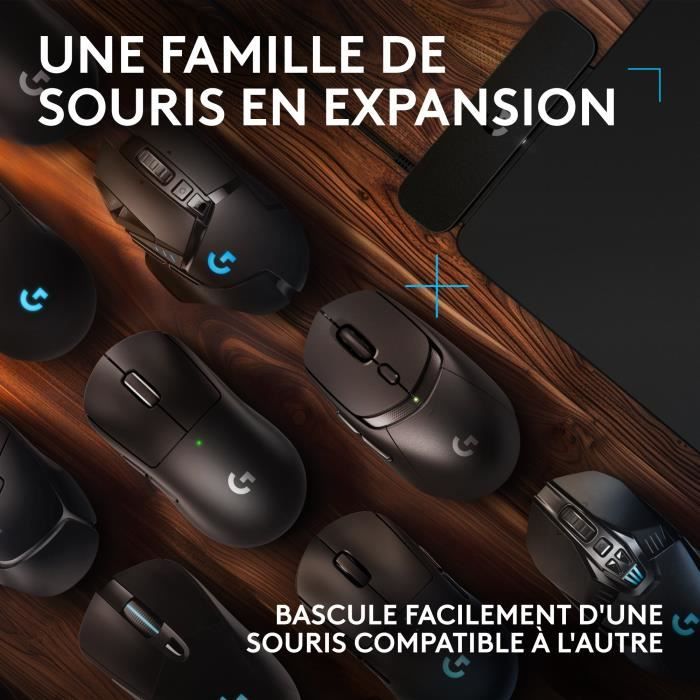 Mouse Pad - Wireless Charging System - Logitech G - Powerplay 2 - Black