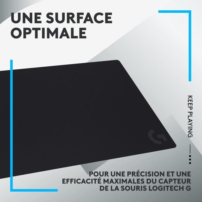Gaming mouse mat - Logitech - G840 - Black