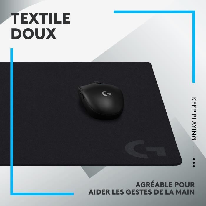 Gaming mouse mat - Logitech - G640 - Black