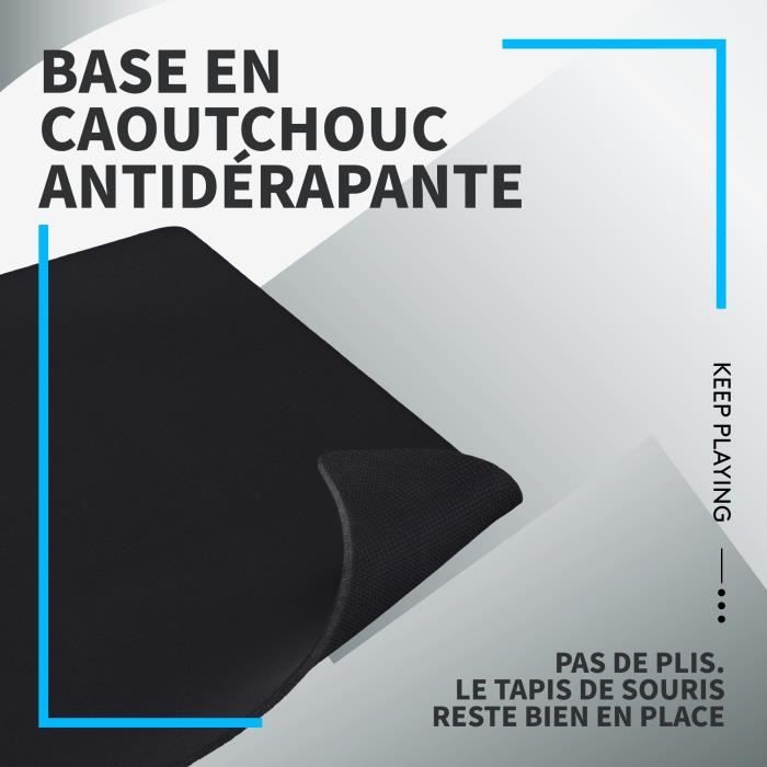 Gaming mouse mat - Logitech - G640 - Black