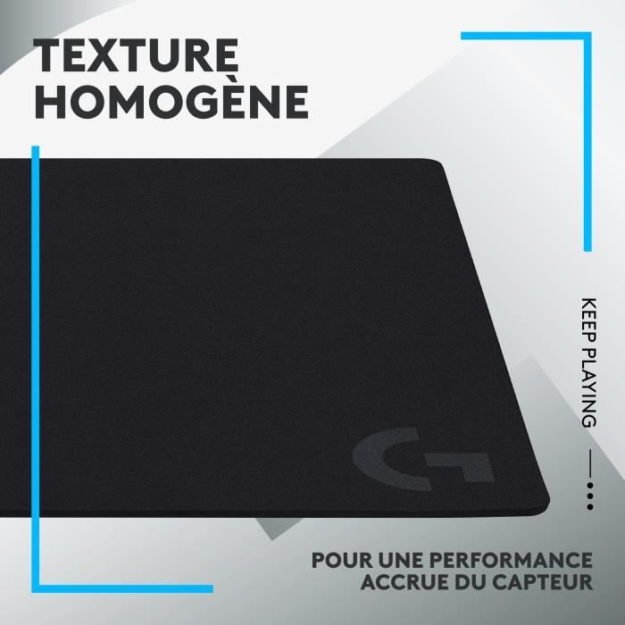 Gaming mouse mat - Logitech - G640 - Black