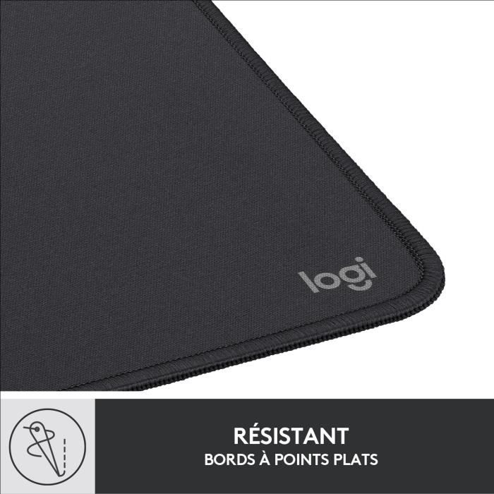 Durable Mouse Pad - Logitech - Studio Series - Easy Glide - Graphite
