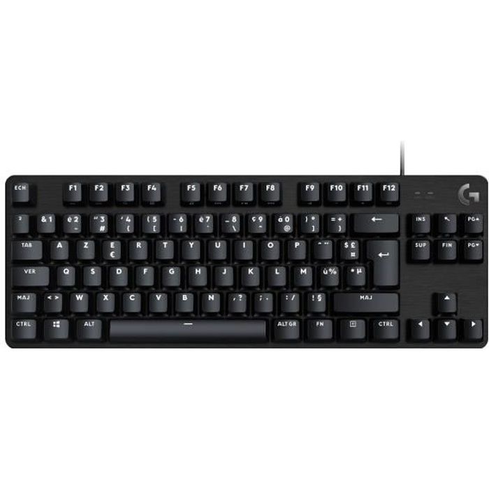 LOGITECH G - Gaming Keyboard - G413 TKL SE - Mechanical, Backlit, Black Aluminum