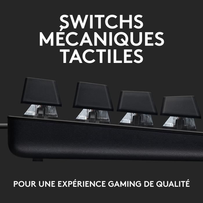 LOGITECH G - Gaming Keyboard - G413 TKL SE - Mechanical, Backlit, Black Aluminum