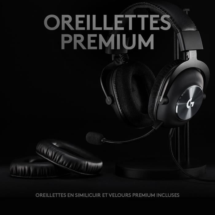 LOGITECH PRO X Gaming Headset Black