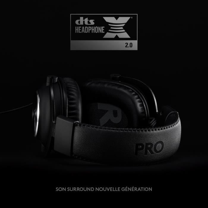 LOGITECH PRO X Gaming Headset Black