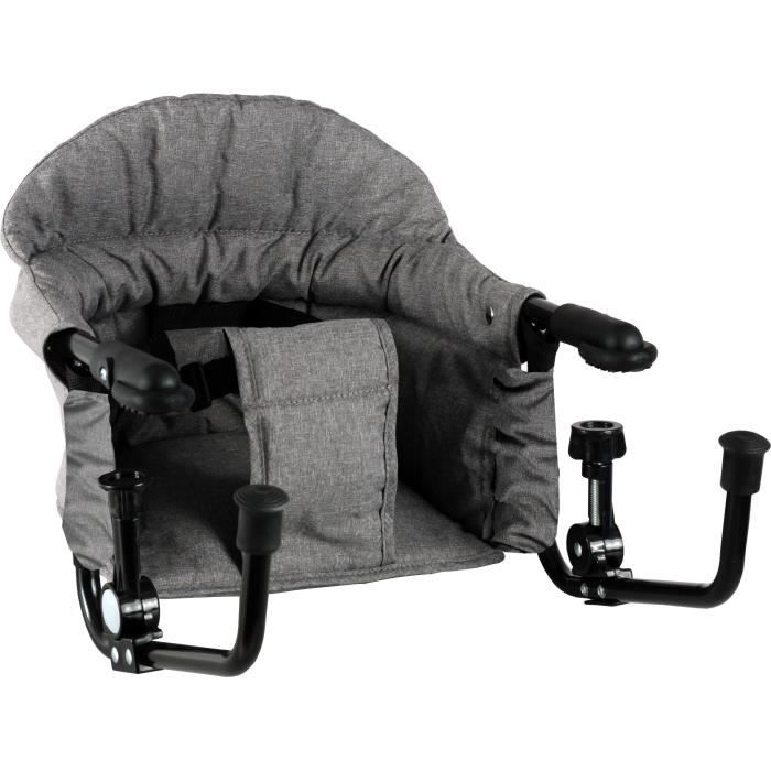 BAMBISOL booster table seat - Comfort backrest - Removable and machine washable cover - Multi-point fixing