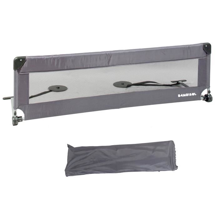 Bed rail - LOOPING - BL5003G - Folding - Grey