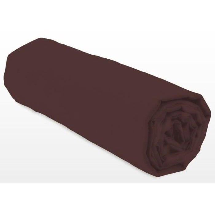 Fitted sheet - LOVELY HOME - LH71591 - 180x200+35 cm - Brown