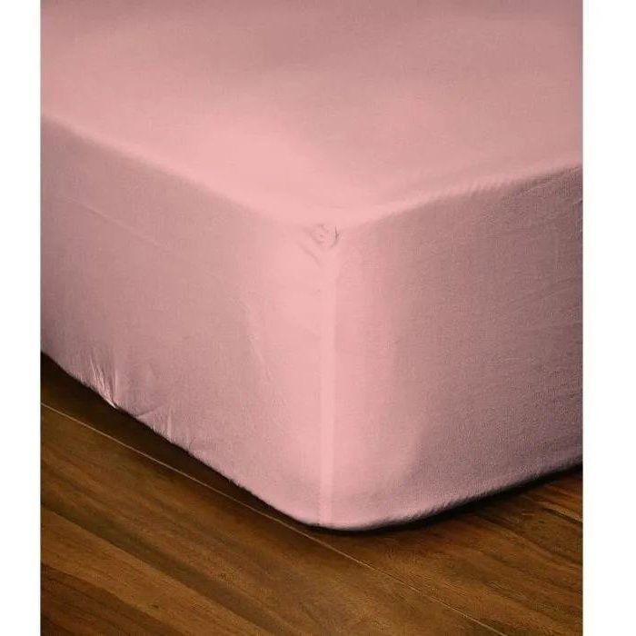 Fitted sheet - LOVELY HOME - LH71623 - 180x200+35 cm - Pink