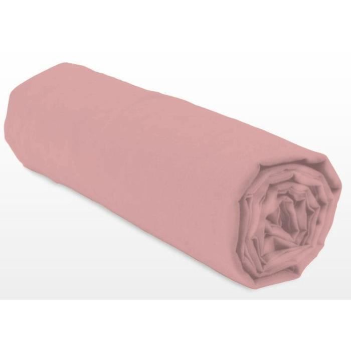 Fitted sheet - LOVELY HOME - LH71625 - 140x190+35 cm - Pink