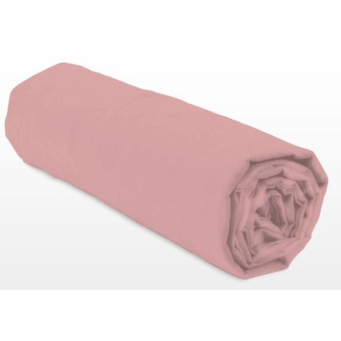 Fitted sheet - LOVELY HOME - LH71630 - 180x200+25 cm - Pink