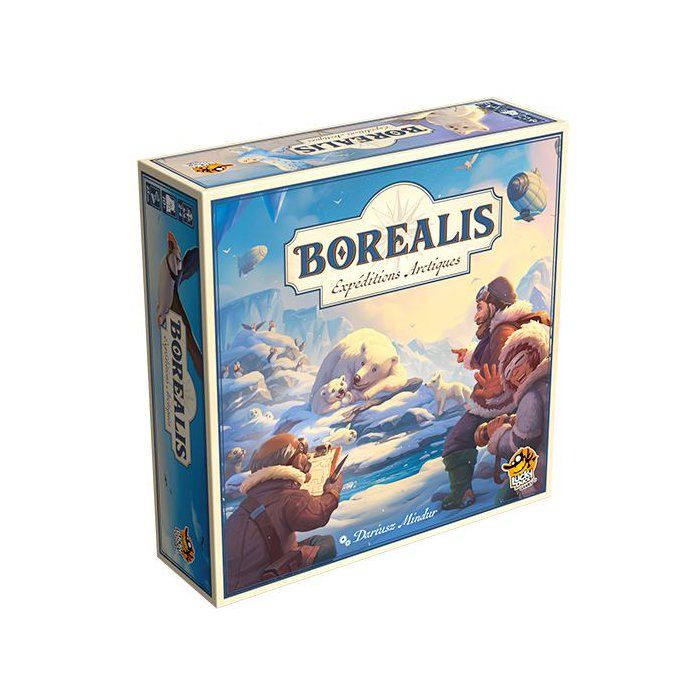 Borealis: Arctic Expedition - Board Game - LUCKY DUCK GAMES - 2 to 4 players - Ages 10 and up