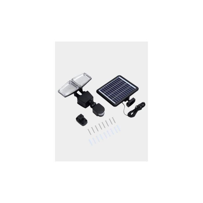 Luma Garden - Douglas - Solar projector - H23cm - with LEDs - with motion detector - White