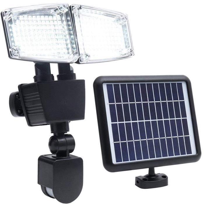 Luma Garden - Douglas - Solar projector - H23cm - with LEDs - with motion detector - White