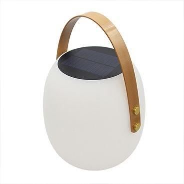 Solar portable lamp - LUMISKY - JIMMY - white LED - H34 cm - USB charging port
