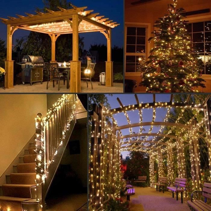 LIGHT GARDEN SOLAR LIGHT YOGY Solar - SOLAR WHITE WHITE LIGHT - 200 LED - 1700 cm