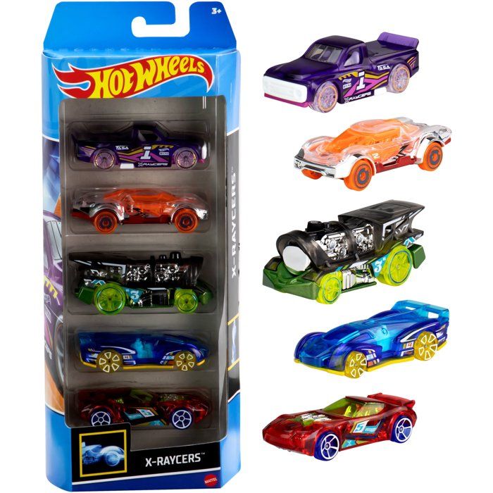 HOT WHEELS - Box of 5 Cars - Random Model