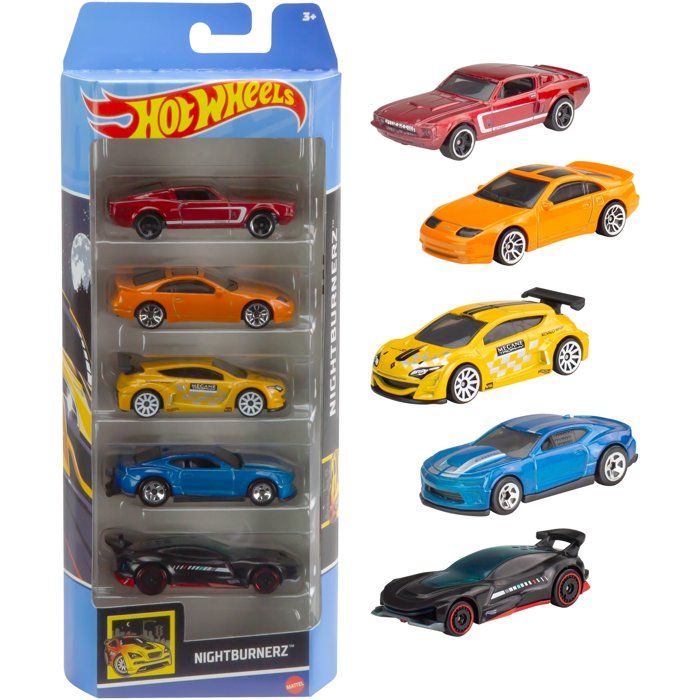HOT WHEELS - Box of 5 Cars - Random Model