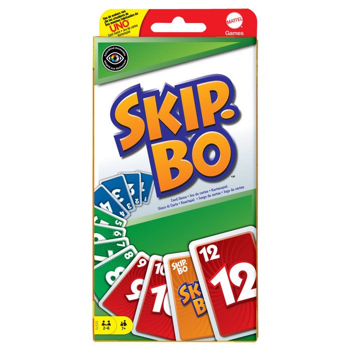 MATTEL GAMES - SKIP BO - Card Game