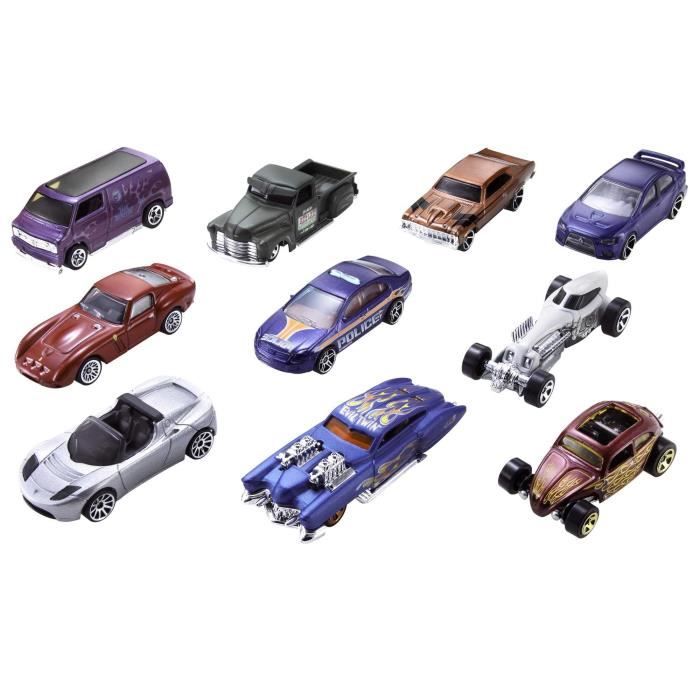 HOT WHEELS - Box 10 Cars - Random Model