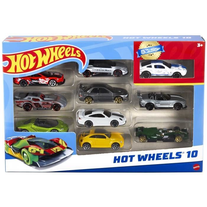 HOT WHEELS - Box 10 Cars - Random Model