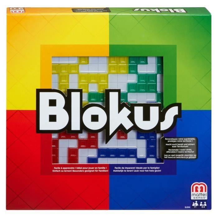 MATTEL GAMES - Blokus - Board Game and Strategy Game