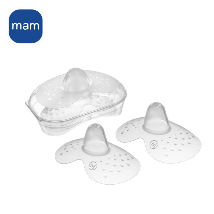 Mam Bout de Sein Size M - Silicone - Bte Sterilization X2