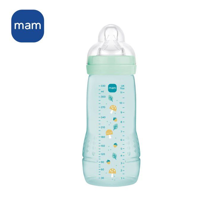 Baby bottle - MAM BABY - Easy Active - +6 months - 330 ml - X flow teat - Ice